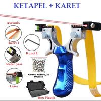 Gambar Ketapel tactical SYQT plus karet, bonus laser - Hitam dari Toko Adelino undefined 1 Tokopedia