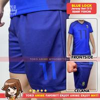 Gambar Kostum Jersey Blue Lock No. 11 Yoichi Isagi Anime Cosplay dari Toko Anime MyHobbyTown undefined 3 Tokopedia