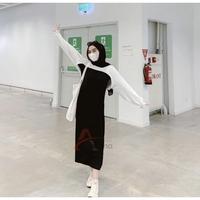 Gambar Inner dress tanpa lengan Daleman gamis polos hitam all size - Hitam dari ArunnA undefined 5 Tokopedia