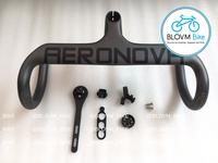Gambar Dropbar carbon AERONOVA Integrated Handlebar Roadbike full carbon dari BLOVM Bike 1 undefined 1 Tokopedia