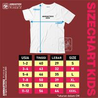 Gambar Kaos Distro Anak Umur 2-12 Tahun T-shirt Anime Naruto Kyubi Kurama - Putih, 11-12 tahun dari Animasterz Official undefined 5 Tokopedia