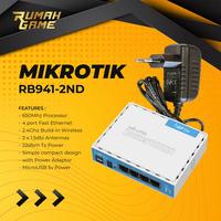 Gambar MikroTik RB941 2nD TC - RouterboardMikrotik RB941-2nd - HAP Lite dari Rumah Game Official undefined 1 Tokopedia