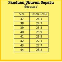 Gambar SEPATU SEKOLAH WARRIOR HITAM PUTIH TINGGI / SEPATU SEKOLAH NB ORIGINAL - 38 dari ABADI SHOES 88 undefined 5 Tokopedia
