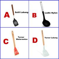 Gambar Cypruz Slotted Turner Silicone / Spatula Food Grade - Turner waterm C dari Jawa Electrik undefined 1 Tokopedia