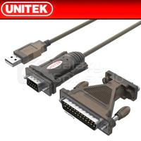 Gambar UNITEK Y-105A USB to Serial RS232 Cable with DB9F to DB25M Adapter dari GASOL MALANG undefined 1 Tokopedia
