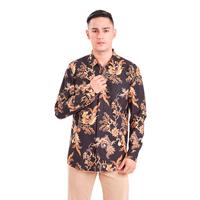 Gambar Redcliff Kemeja Pria Batik Panjang Hitam 6TC3070CS dari Redcliff Shop undefined 1 Tokopedia
