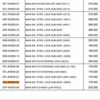 Gambar Kunci Kontak Komplit Mio Lama, Mio Sporty, Mio Smile ORI YAMAHA dari JP Morgan Motors undefined 3 Tokopedia