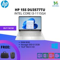 Gambar HP 15S DU3577TU INTEL CORE I3-1115G4 - RAM 8GB - SSD 512GB - 15,6'' dari MILLENIAL DIGITAL undefined 1 Tokopedia