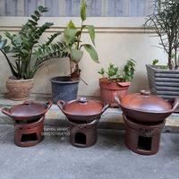 Gambar wajan gerabah 30cm set anglo dari bambu senen undefined 2 Tokopedia