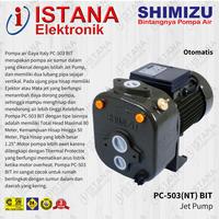Gambar SHIMIZU POMPA AIR SUMUR DALAM JET PUMP OTOMATIS PC-503NT BIT dari ISTANA ELEKTRONIK PALEMBANG undefined 1 Tokopedia