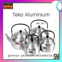 Gambar Teko ceret aluminium global eagle ukuran 20,22,24,26 cm - NO 20 dari Grosir perabotan salsabila undefined 1 Tokopedia