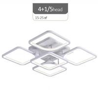 Gambar Lampu Tanam Plafon Rumah LED Gantung Tempel Ruang Tamu Kamar Minimalis - 5 HEAD PUTIH dari Arkanzae Store undefined 5 Tokopedia