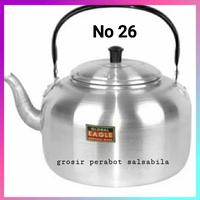 Gambar Teko ceret aluminium global eagle ukuran 20,22,24,26 cm - NO 20 dari Grosir perabotan salsabila undefined 5 Tokopedia