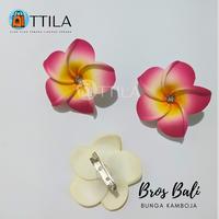 Gambar Bros Kamboja Broch Jilbab Bunga Jepun Bali Blink ukuran 5cm - Ottila - Merah Muda, Bunga 5cm dari Ottila undefined 4 Tokopedia