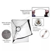 Gambar Photography photo studio fullset with lightning kit n backdrop - 1 pc kain dari Fandaku foto undefined 3 Tokopedia