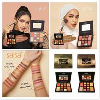 Gambar Salsa Rhapsody Face Pallete - Palet Eyeshadow Blush on Contour Highlig - Clasic Pallete dari Inimelmel Online Shop undefined 2 Tokopedia
