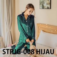 Gambar PROMO PAKET BUNDLING 2 SET PIYAMA TIDUR WANITA SATIN/BAJU TIDUR WANITA - M dari Silky Qu undefined 4 Tokopedia