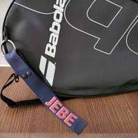 Gambar TAG ME! Custom Name Tag For Tennis Tag And Luggage (Koper) - Cokelat Muda, Hitam dari TAGMENOW.ID undefined 2 Tokopedia