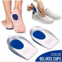 Gambar BK50 1 Pasang Insole Gel Silicone Tumit, Bantalan Tumit Silikon - Biru, L/40-45 dari Carimama undefined 3 Tokopedia