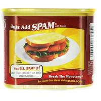 Gambar Spam Bacon 340gr - Spam With Real Hormel Bacon 340gr terlaris dari Europeansnacks.id undefined 2 Tokopedia