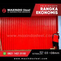 Gambar Folding Gate Besi Tipe Ekonomis / Pintu Lipat Toko - Besi 03mm dari Maxindo Steel Store undefined 1 Tokopedia