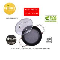 Gambar Amercook Panci Set Tutup Alumunium Casserole Anti Lengket 20cm dari Kioslunchbox bogor undefined 2 Tokopedia