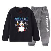 Gambar Baju Kaos Anak Setelan Lengan Panjang Anak Mixue Misue DTF 1-10 Tahun - Merah Muda, size 6 dari logokids undefined 3 Tokopedia