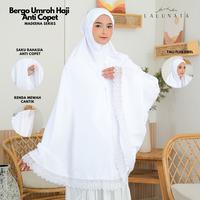 Gambar Bergo Umroh Haji Saku Anti Copet by Lalunata - Putih dari Lalunata Official undefined 2 Tokopedia
