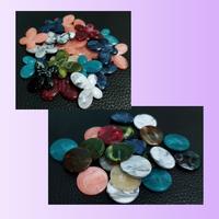 Gambar Aneka Manik Marmer Mix Warna Per 25 gram - 1 dari Gama Craft & Accessories undefined 2 Tokopedia