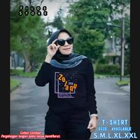 Gambar Kaos Lengan Panjang Wanita Zolaqu - Putih, M dari SayClo.id undefined 4 Tokopedia