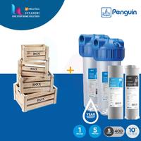 Gambar PAKET FILTER AIR Isi 2 PP & CTO Untuk Air Berbau Kotor dan Zat besi - 1 Micron, Packing Standar dari Lucyandri Home Solution undefined 3 Tokopedia