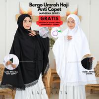 Gambar Bergo Umroh Haji Saku Anti Copet by Lalunata - Putih dari Lalunata Official undefined 1 Tokopedia