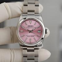 Gambar Seiko Customized Datejust 36mm NH35A Polished Bezel Sunburst Pink dari modderfathers undefined 1 Tokopedia