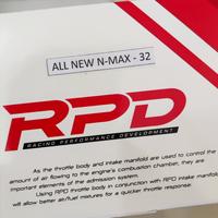 Gambar Throttle body all new nmax 32 34 36 + intake RPD racing original - 32mm dari Gentlemen Shops undefined 2 Tokopedia