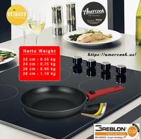 Gambar Amercook Fry Pan Infito Series Greblon C2 Non-Stick Anti Lengket - 26CM dari Orinoco Smart Living undefined 4 Tokopedia