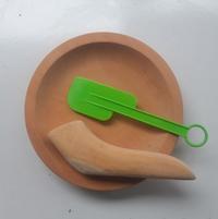 Gambar Set Ulekan Mutu Kayu Seokan Sendok Plasik Alat Penghalus Bumbu Sambal - 18cm dari Emima Dapoer Shop undefined 4 Tokopedia