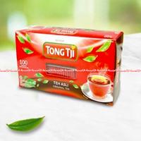 Gambar Tong Tji Teh Asli 100sachet Minuman Teh Original Telup Tongji Kemasan Merah Daun Teh Hitam Thong Tji Amplop Black Tea Pahit dari dzworld undefined 2 Tokopedia