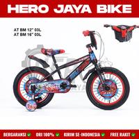 Gambar Sepeda Anak Laki BMX ATLANTIS 03L Ukuran 16 dan 18Inch (usia 4-8Tahun) - Hitam, 16Inch dari Hero Jaya Bike undefined 1 Tokopedia