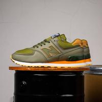 Gambar sepatu sneakers pria casual new balance 574 green orange - 39 dari Pootstepsid undefined 3 Tokopedia