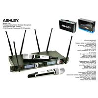 Gambar Mic Wireless Ashley PRO 1 ( Handheld) - gold dari DUNIA SOUND AUDIO undefined 5 Tokopedia