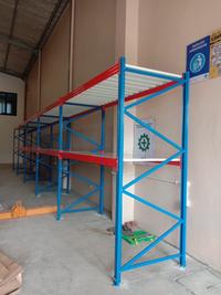 Gambar RAK BESI GUDANG HEAVY DUTY KAPASITAS 1000KG (MODEL SHELVING) - 4 Tingkat dari Juragan Rak Indonesia undefined 1 Tokopedia