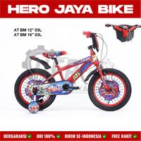 Gambar Sepeda Anak Laki BMX ATLANTIS 03L Ukuran 16 dan 18Inch (usia 4-8Tahun) - Hitam, 16Inch dari Hero Jaya Bike undefined 2 Tokopedia