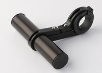 Gambar Extension stang extender handlebar sepeda / motor bracket tambahan - 10cm Hitam dari YM StoreID undefined 2 Tokopedia