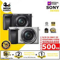 Gambar Sony Alpha a6400 Kit 16-50mm - 6400 Mirrorless Camera - Garansi Resmi - Hitam, A6400 Kit dari Megakamera undefined 3 Tokopedia