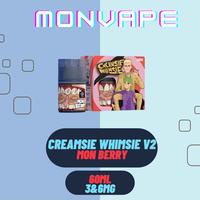 Gambar CREAMSIE WHIMSIE V2 MONBERRY 60ML BY VEM JUICE X IVAN IBRAHIM E-LIQUID - 6mg dari monVAPE surabaya undefined 1 Tokopedia