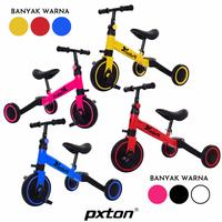 Gambar Sepeda Anak Roda 3 / 2In1 Sepeda Keseimbangan Anak Balance Bike Ride - MERAH DORONG dari Pxtonofficial undefined 5 Tokopedia