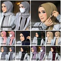 Gambar Jilbab Instant Pastan Royal Dengan Lubang Telinga - Hijau dari Nad-two shop undefined 5 Tokopedia