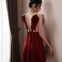 Gambar Baju tidur sexy hot wanita Lembut Adem Dinas Malam 20 - Merah, all size dari PT Fashion Cool undefined 4 Tokopedia