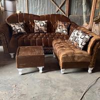 Gambar sofa L retro,sofa tamu ,sofa mini malis dari SANGKURIANG SOFA undefined 1 Tokopedia