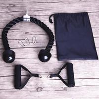 Gambar Arm Strength Triceps Rope Strap Set Fitness Pull Down Gym Equipment T dari Pondok Storee undefined 4 Tokopedia
